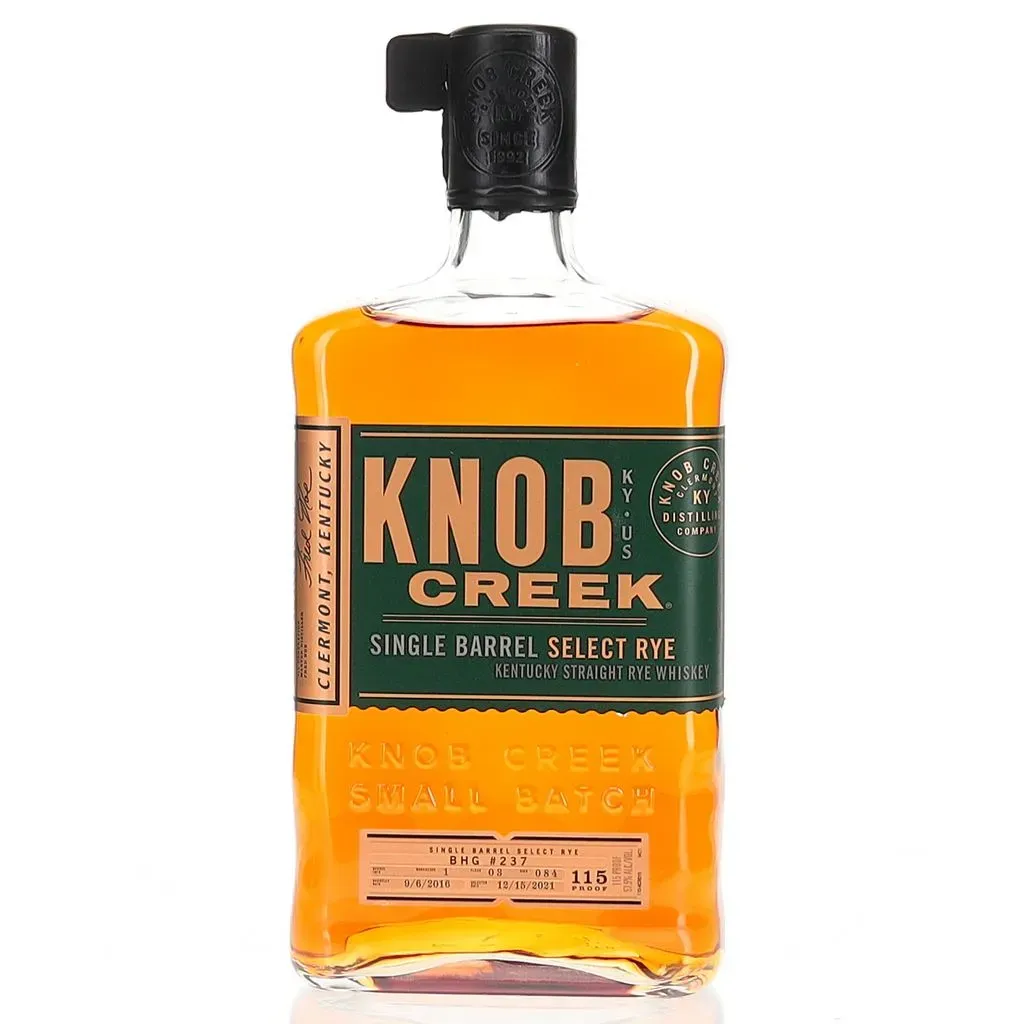 Knob Creek 2016 Single Barrel Rye For BHG#237 Bottled 2021