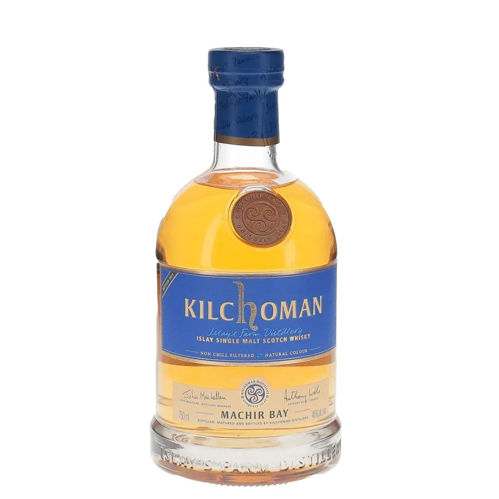 Kilchoman Machir Bay 2014 Release Signed Bottle