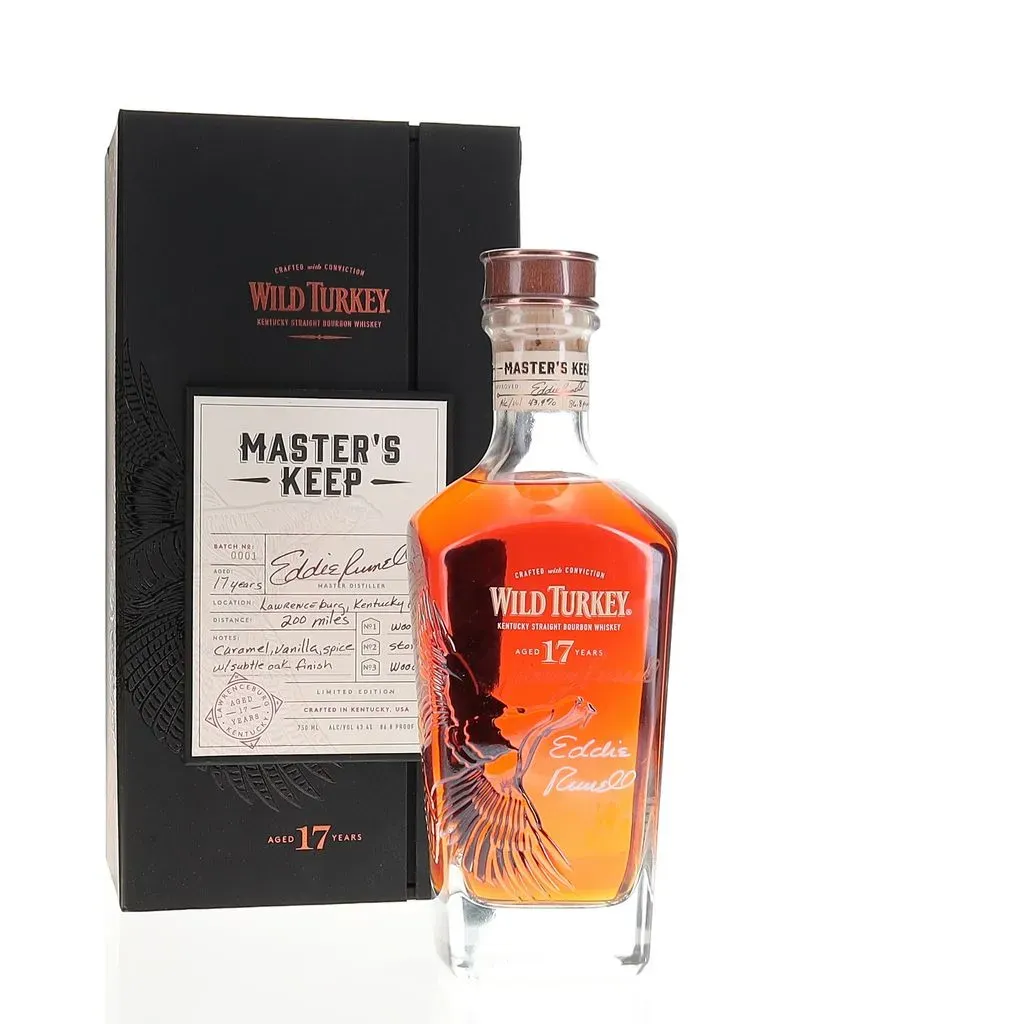 Wild Turkey Master’s Keep 17 Year Signed
