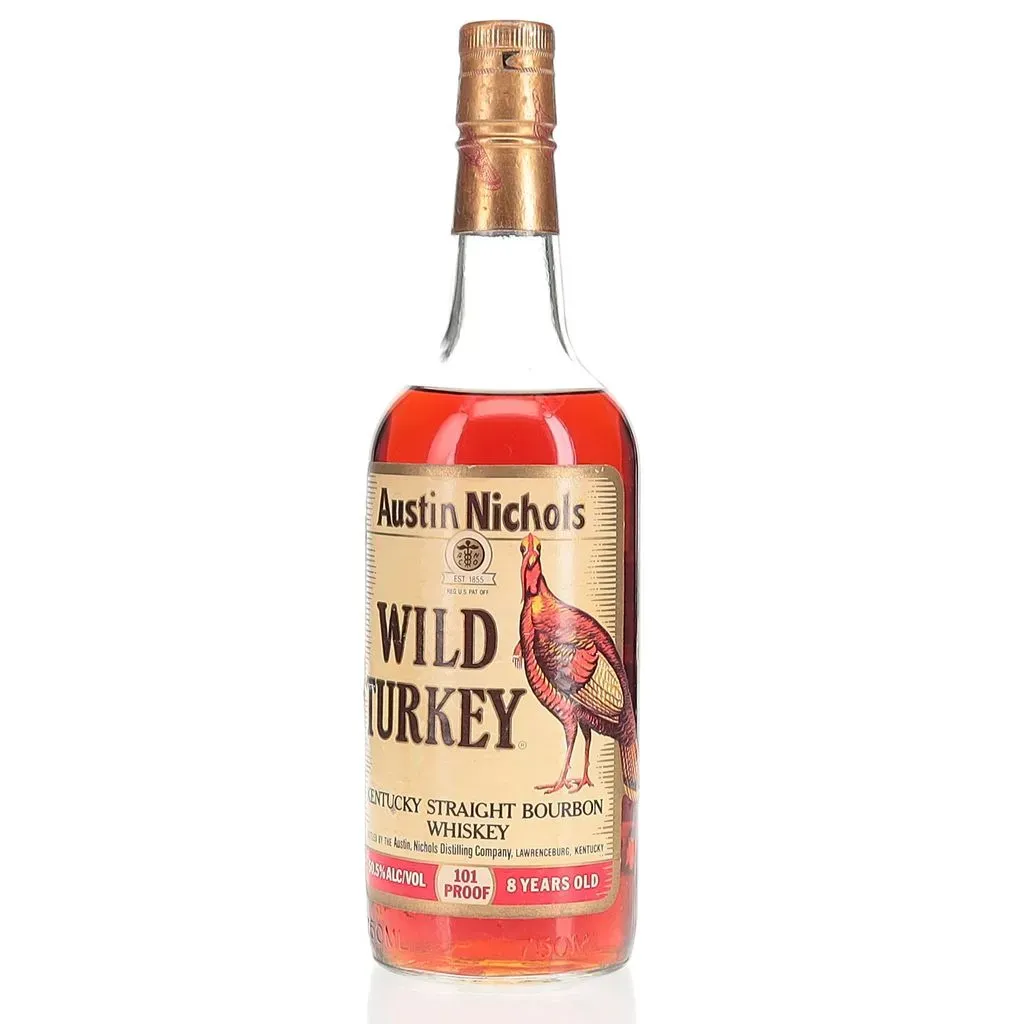 未開封　WILD TURKEY 8年　旧ラベル101 PROOF 1000ml BAXUS - Wild Turkey 8 Year 1990 Bottling