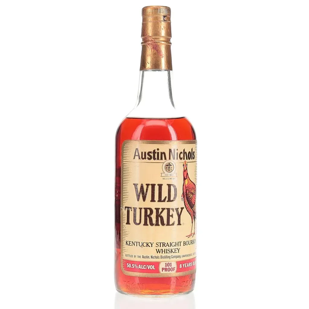 【WILD TURKEY】8年 旧ラベル 101PROOF 古酒 BAXUS - Wild Turkey 8 Year 1990 Bottling