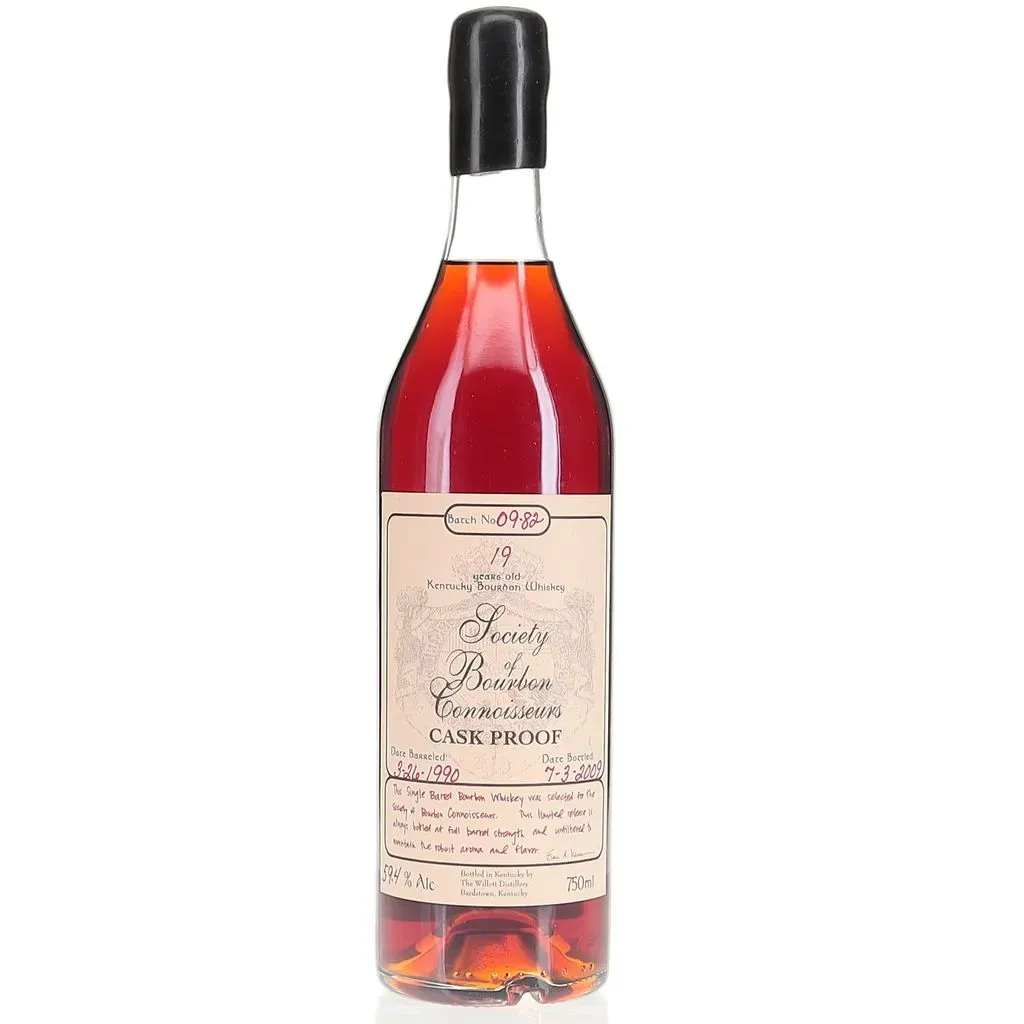 Willett 1990 19 Year Society Of Bourbon Connoisseurs 