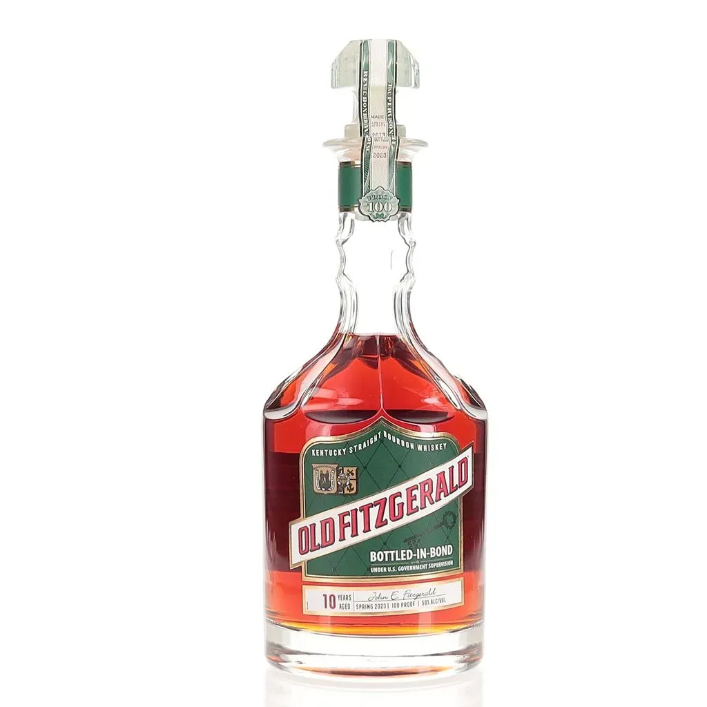 A 2013 vintage expression of wheated bourbon from Heaven Hill matured for 10 years. This fan favourite release is bottled in bond at 50% Abv as part of the Old Fitzgerald label and comes packaged in a stunning heavy glass decanter.