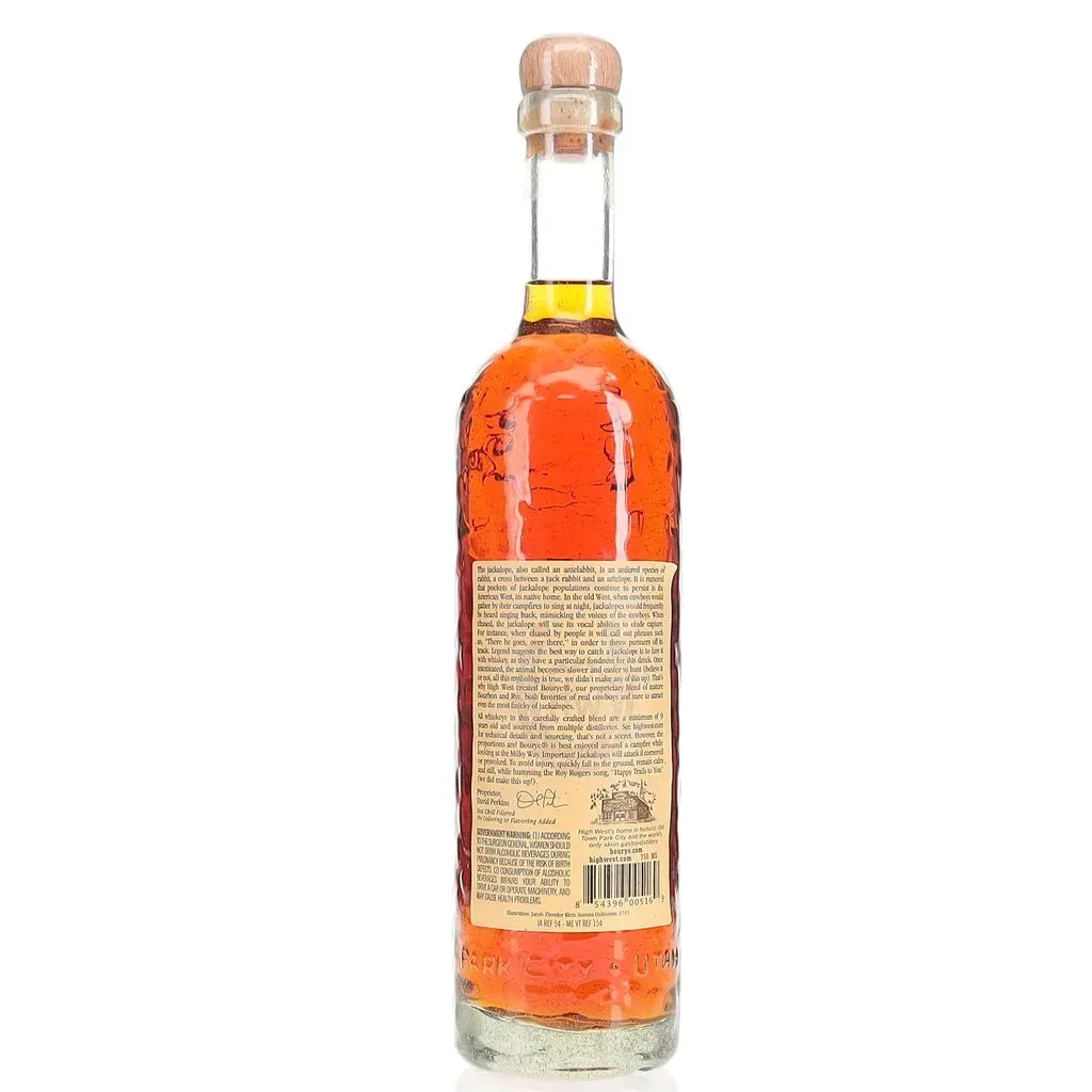 An early batch of High West's signature "Bourye", a blend of bourbon and rye whiskies. Early editions of this release contained sizeable amounts of well aged whiskies sourced from MGP in Indiana and are highly praised amongst High West enthusiasts. 