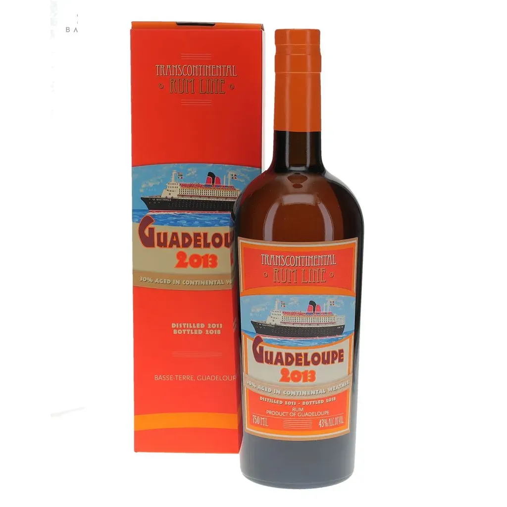 Guadeloupe 2013 4 Year Transcontinental Rum Line