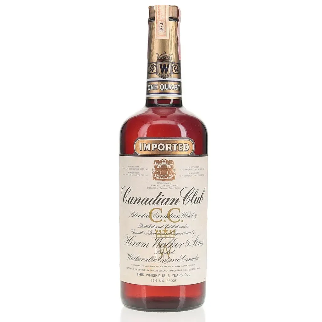 Canadian Club 1973 6 Year