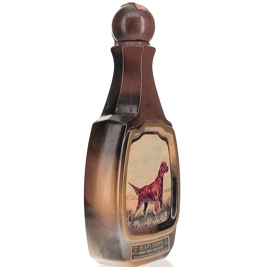 BAXUS - Beam's Choice 8 Year Irish Setter Decanter 1977 Bottling