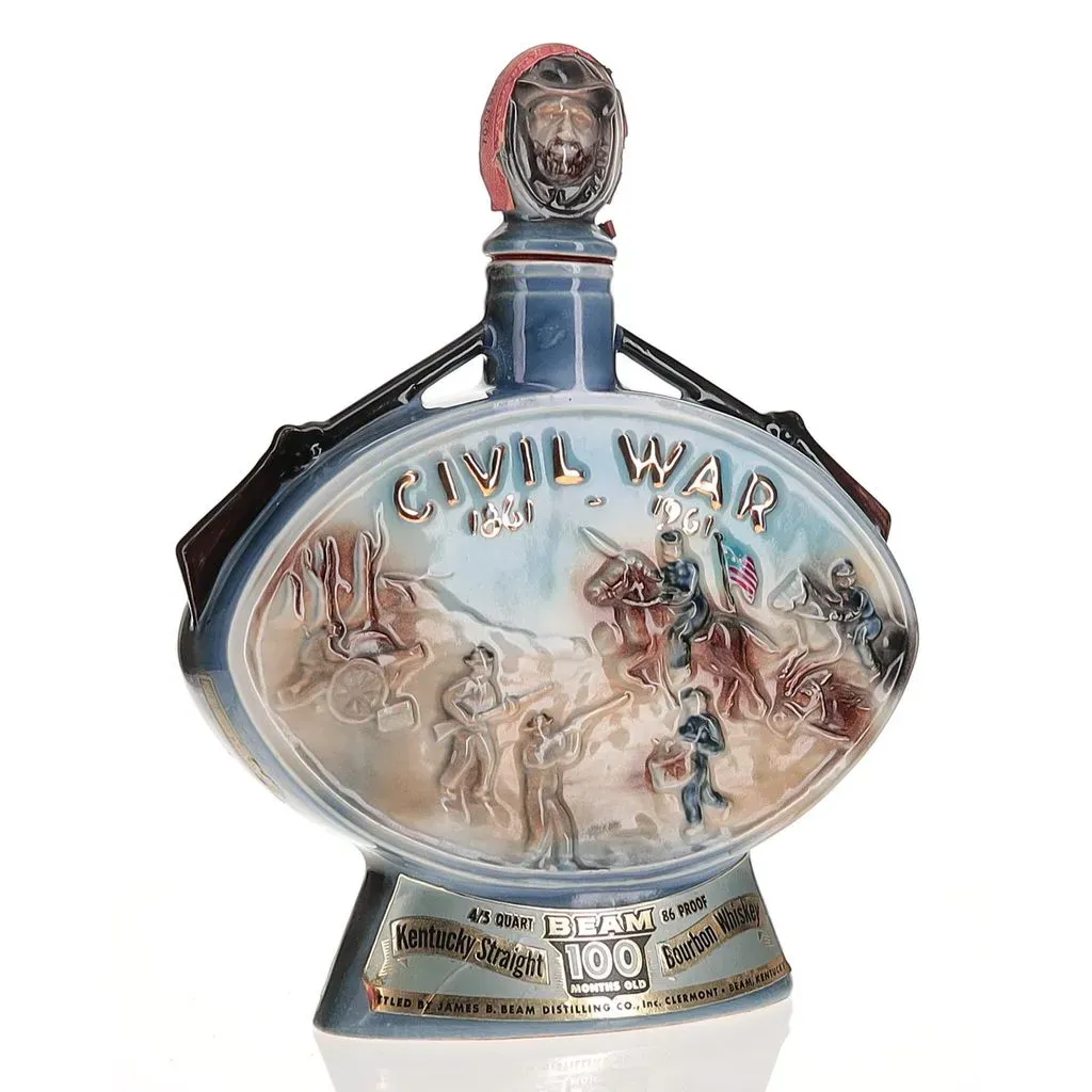 BAXUS - Beam 100 Months Old Civil War Centennial Decanter 1961