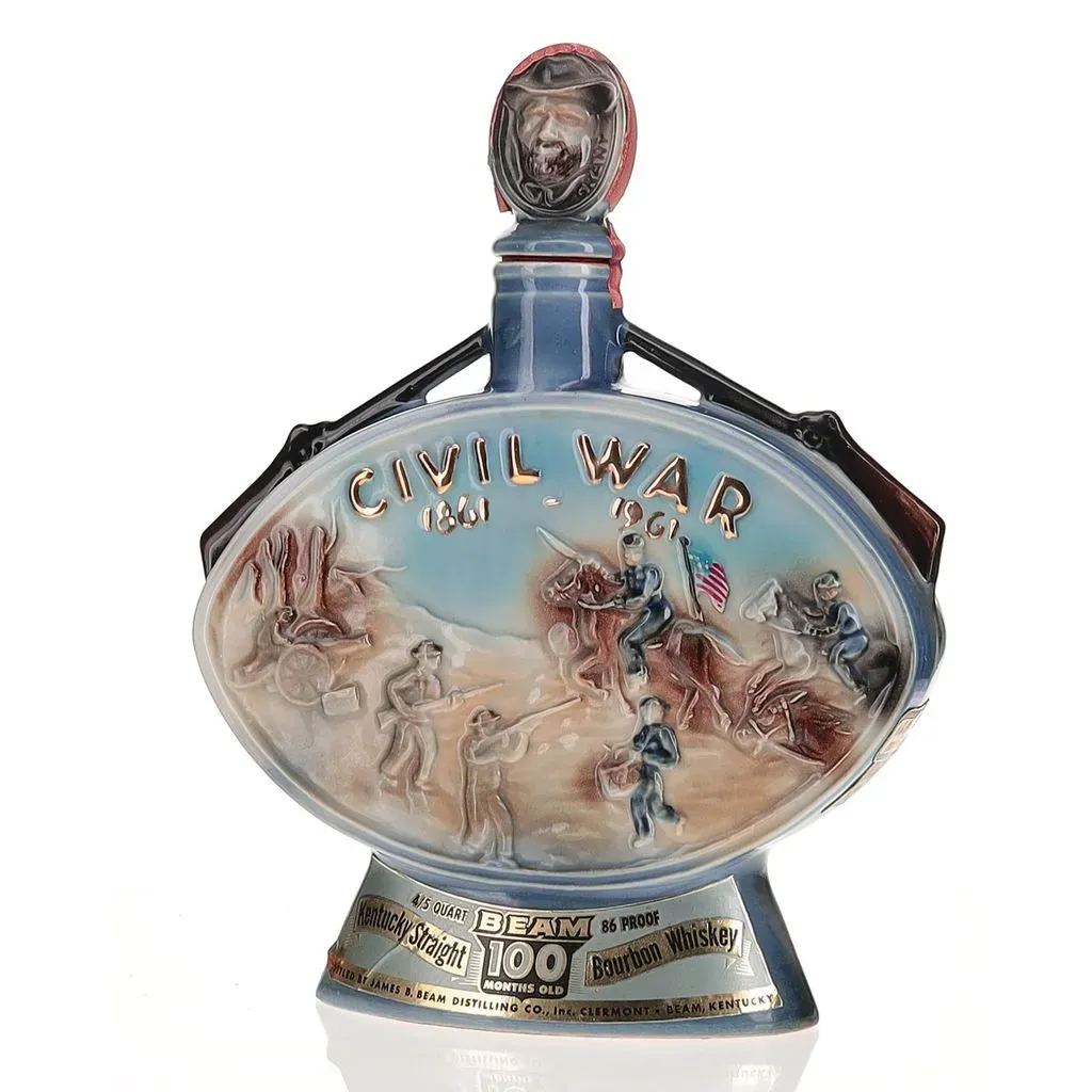 BAXUS - Beam 100 Months Old Civil War Centennial Decanter 1961