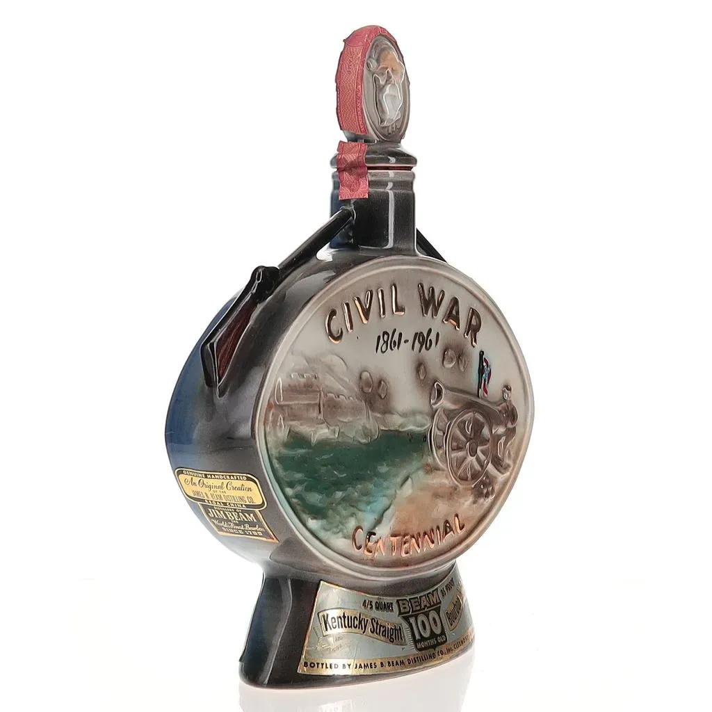 BAXUS - Beam 100 Months Old Civil War Centennial Decanter 1961