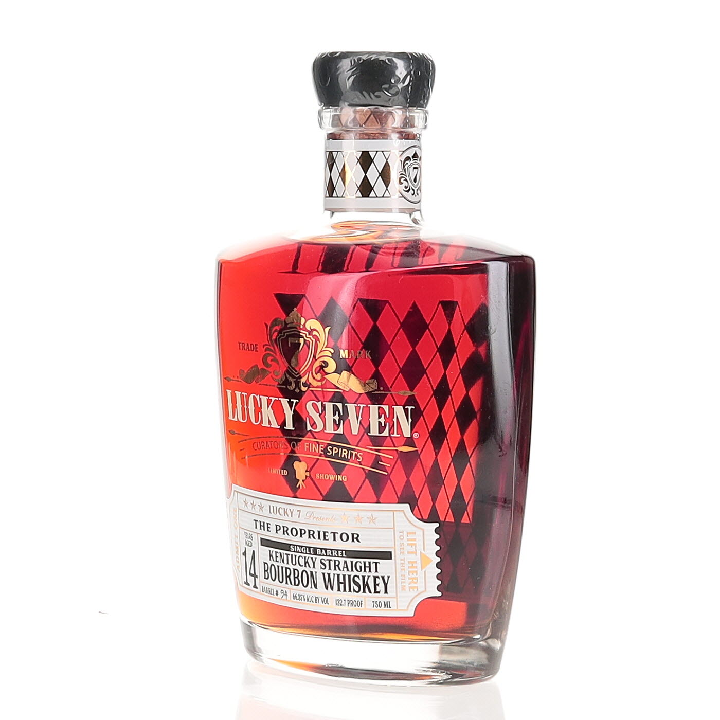 TIIIII！！　love+luck+loyalty-700（値引き)3点 BAXUS - Lucky Seven The Proprietor 14 Year Single Barrel #94