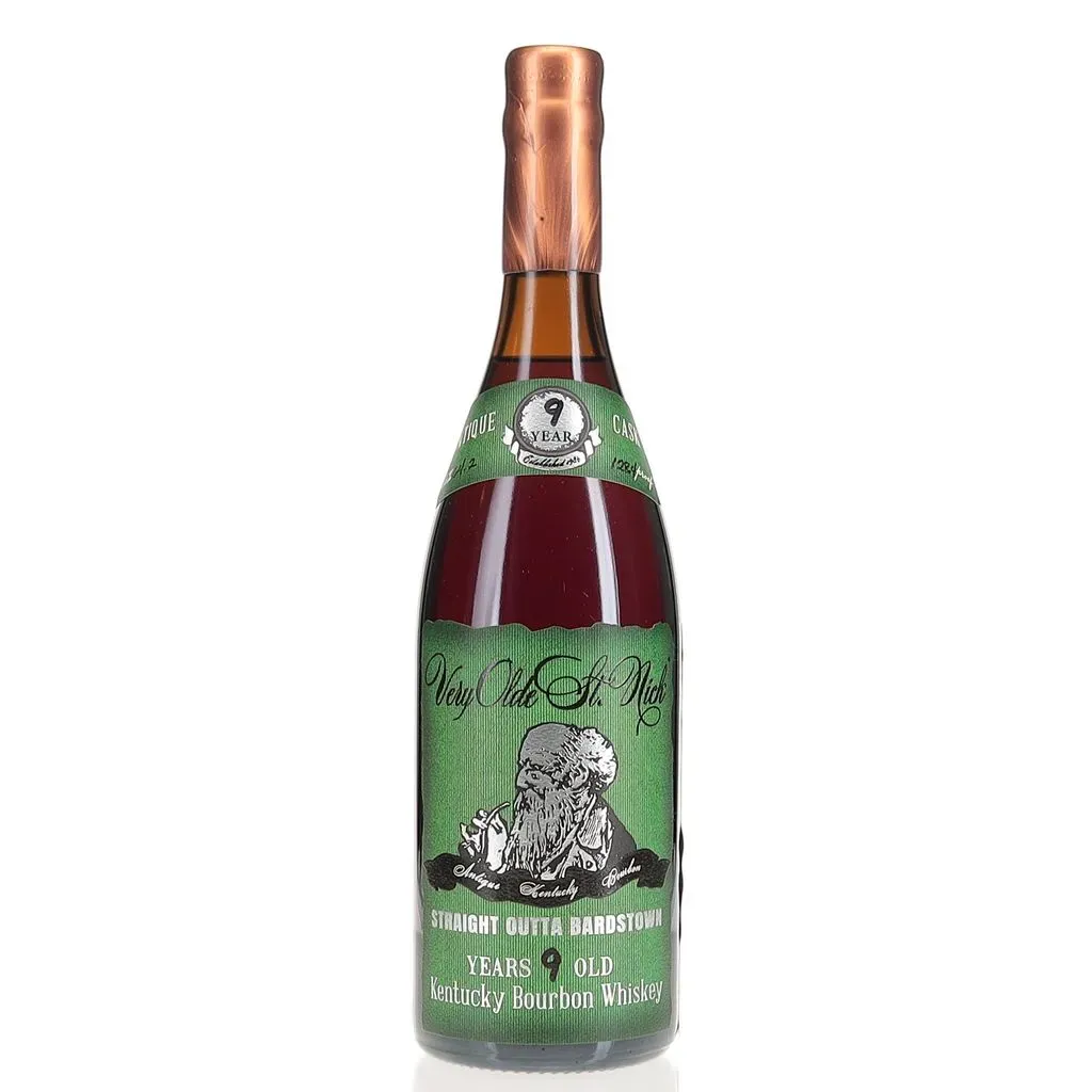 A 9 year old expression of Very Olde St Nick bourbon from the Preservation distillery in Bardstown. This single barrel was bottled at 64.2% Abv and was chosen exclusively for BAXUS