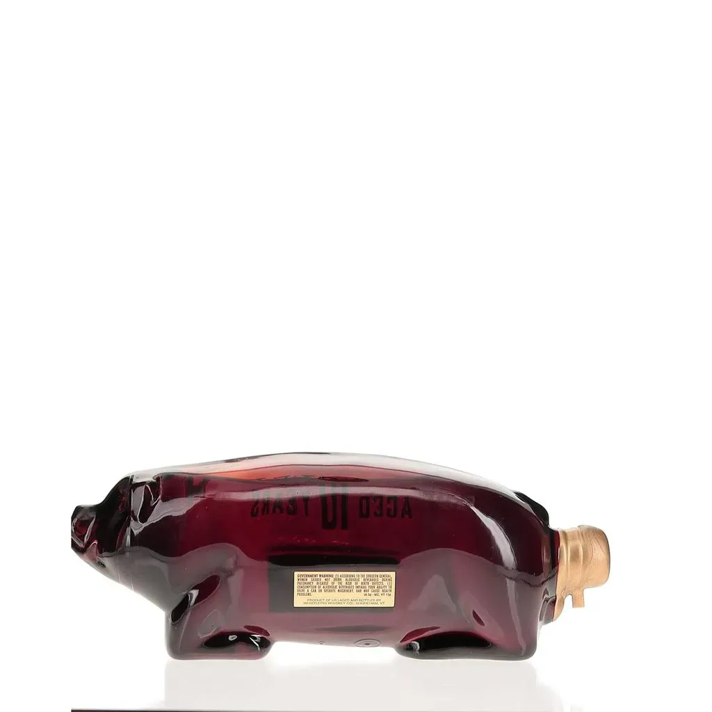 A 10 year old expression of rye whiskey bottled in a special decanter based on a 19th-century Berkshire Bitter Pig. Bottled at 110 proof in a 1 litre format.