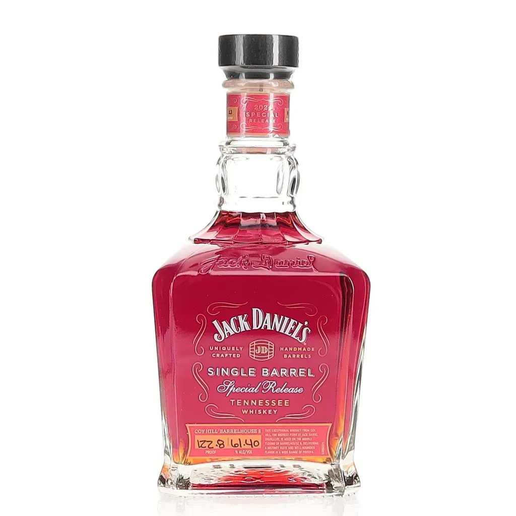 A special 2024 release from Jack Daniel's crafted from barrels pulled exclusively from their Coy Hill rickhouse. Bottled as single barrels these casks have been exposed to high levels of heat in the Coy Hill rickhouse creating intensely mature Tennessee whiskeys. This barrel was distilled in 2013 and bottled in 2024 at 61.4% Abv.