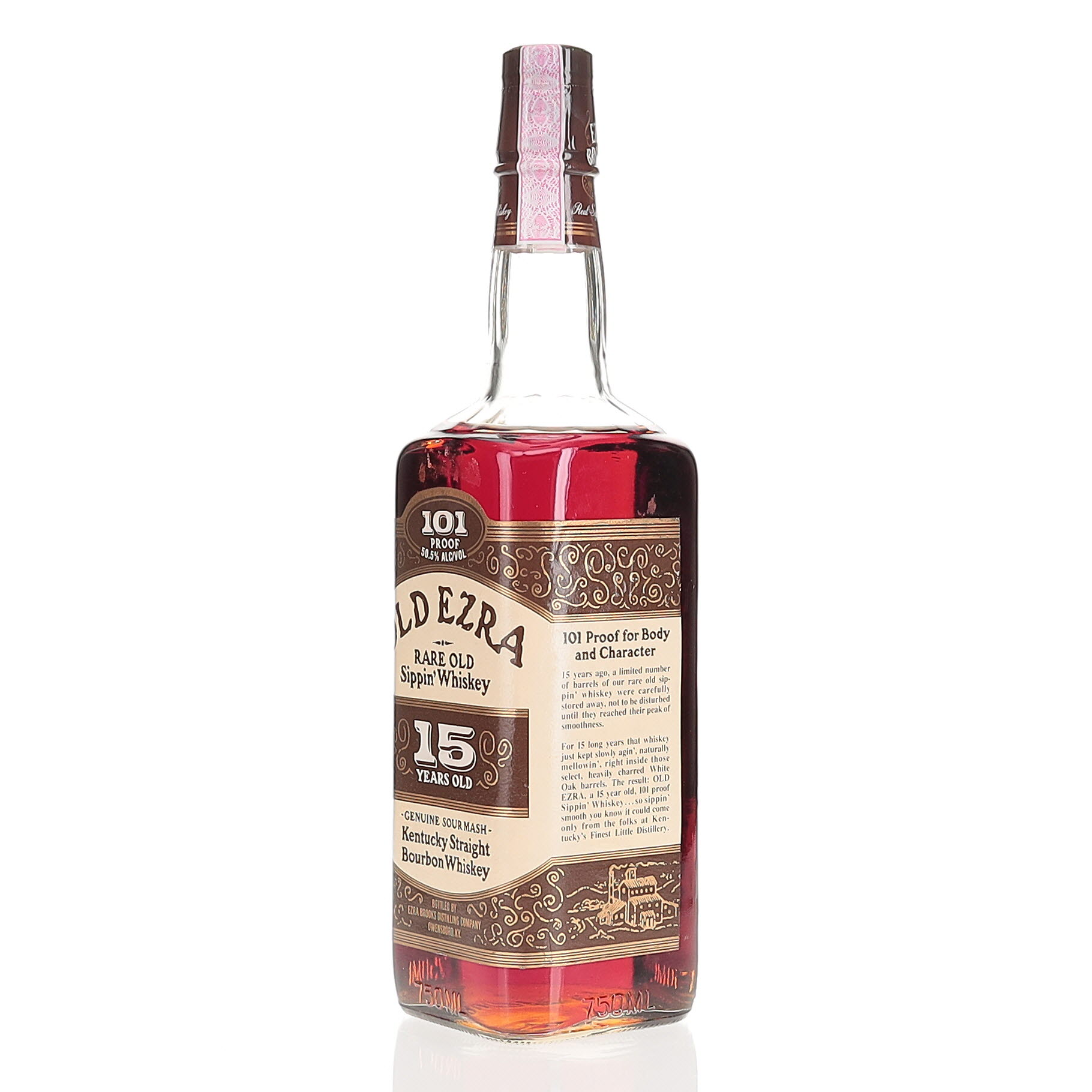 OLD EZRA 15 Years Old 750ml 未開封 BAXUS - Old Ezra 15 Year 1987 Bottling