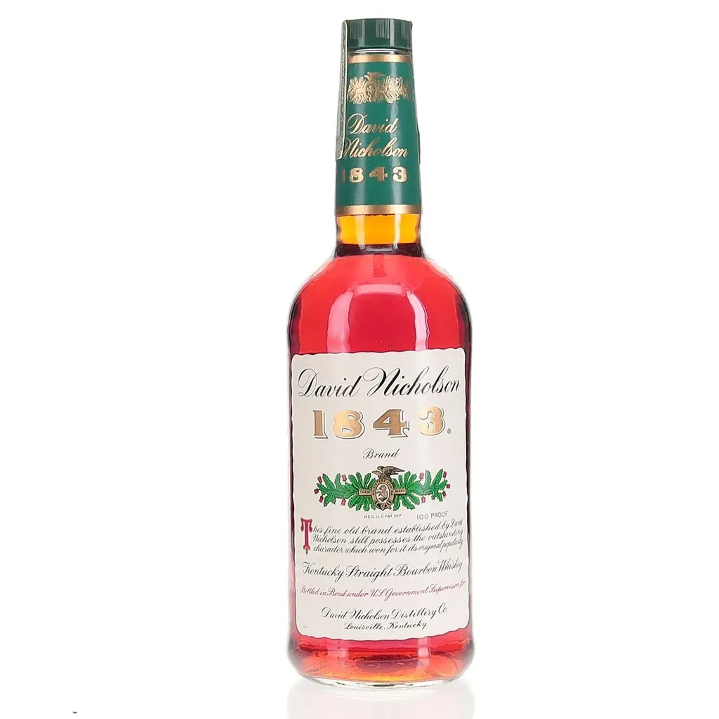 David Nicholson 7 Year Bottled In Bond 1982 Bottling