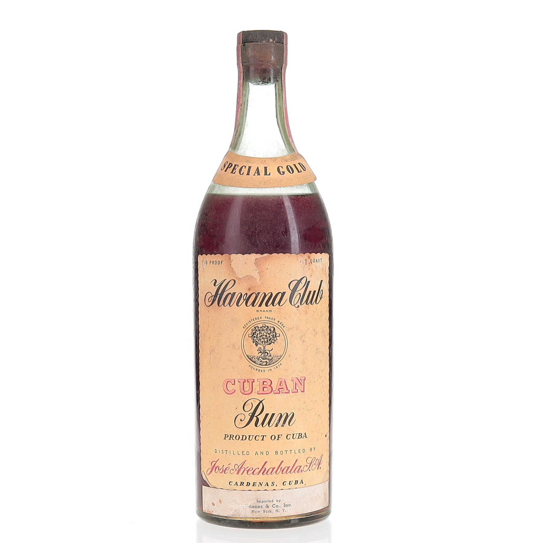 BAXUS - Havana Club Special Gold 1954-1962 Bottling