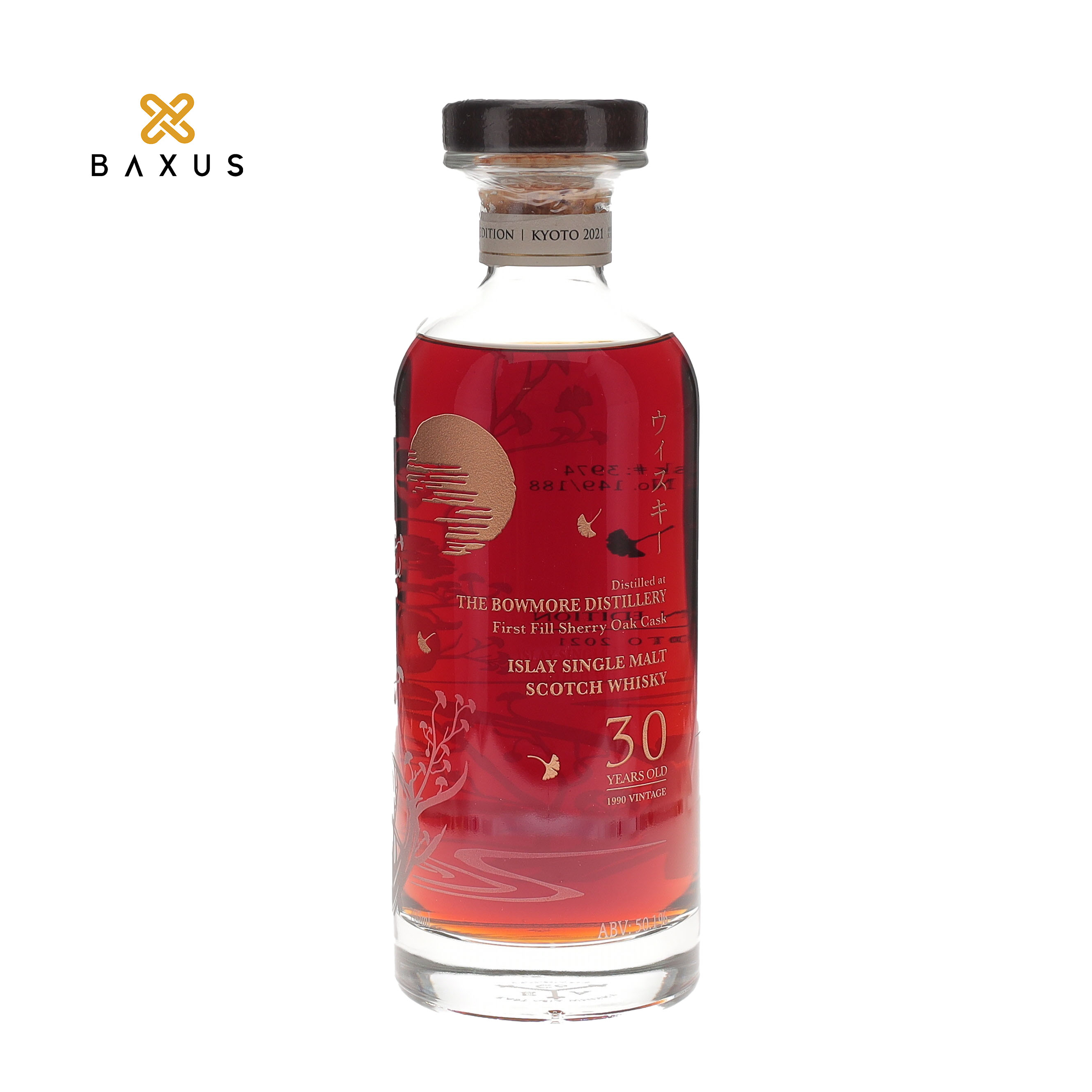 BAXUS - Bowmore 1990 30 Year Single Cask #3974 For Japan