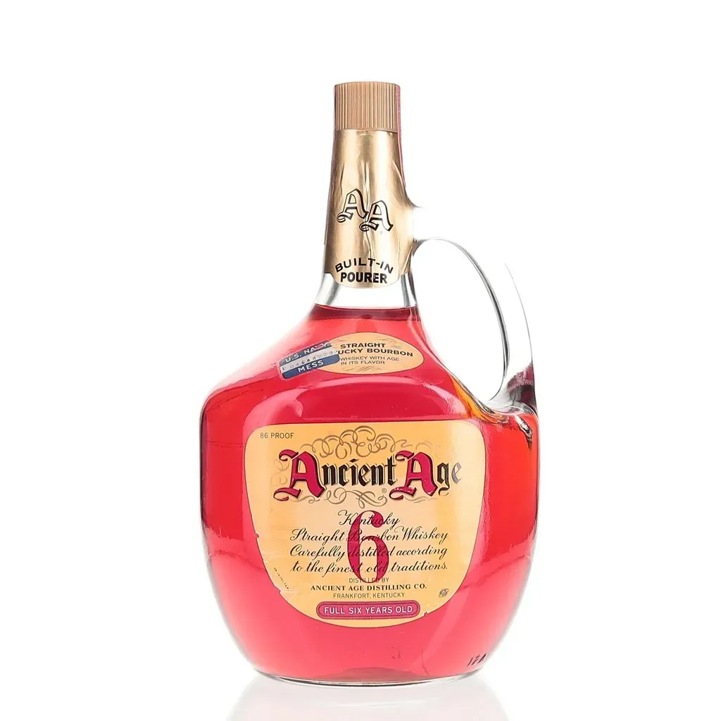 Ancient Age 6 Year 1971 Bottling Half Gallon