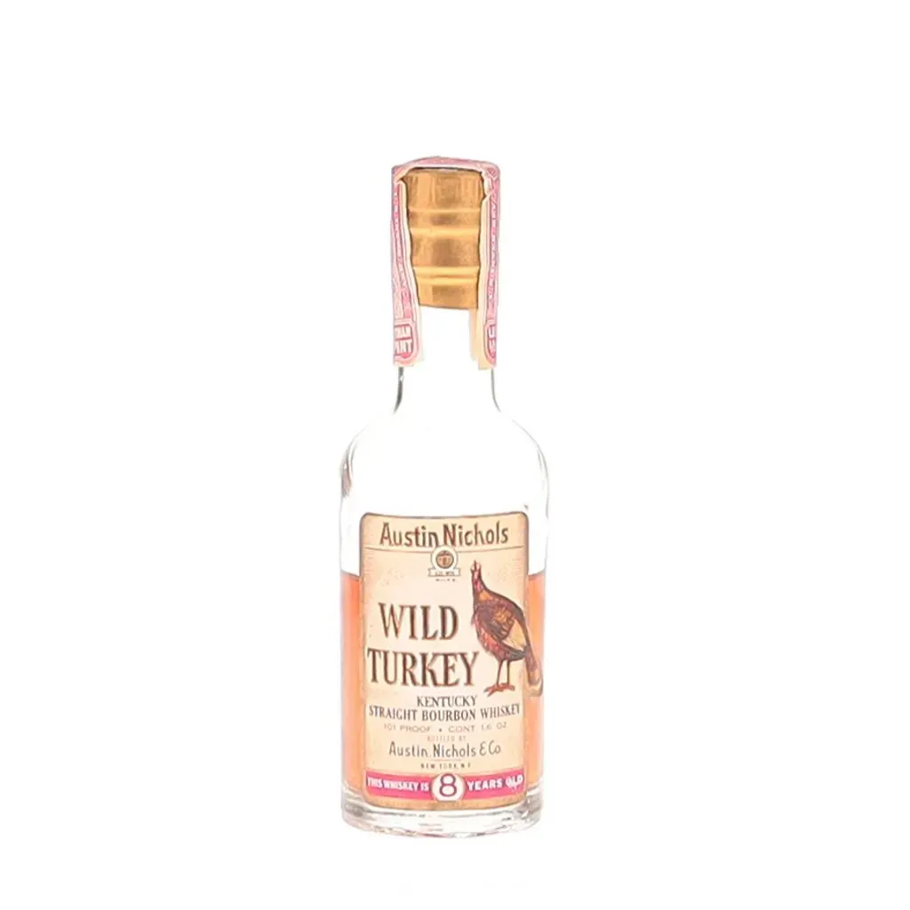 Wild Turkey 8 Year 101 Proof Pre-1972 Miniature