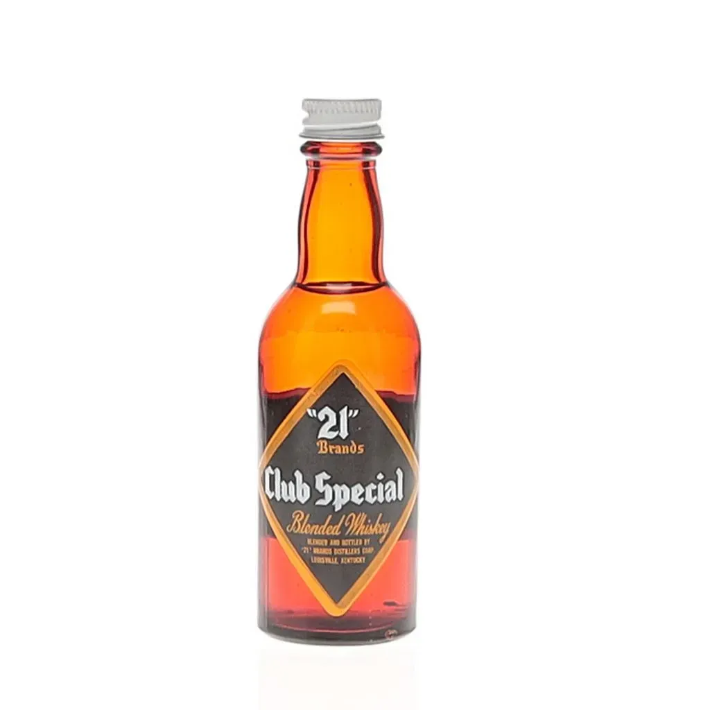 21 Brands Club Special Blended Whiskey Miniature