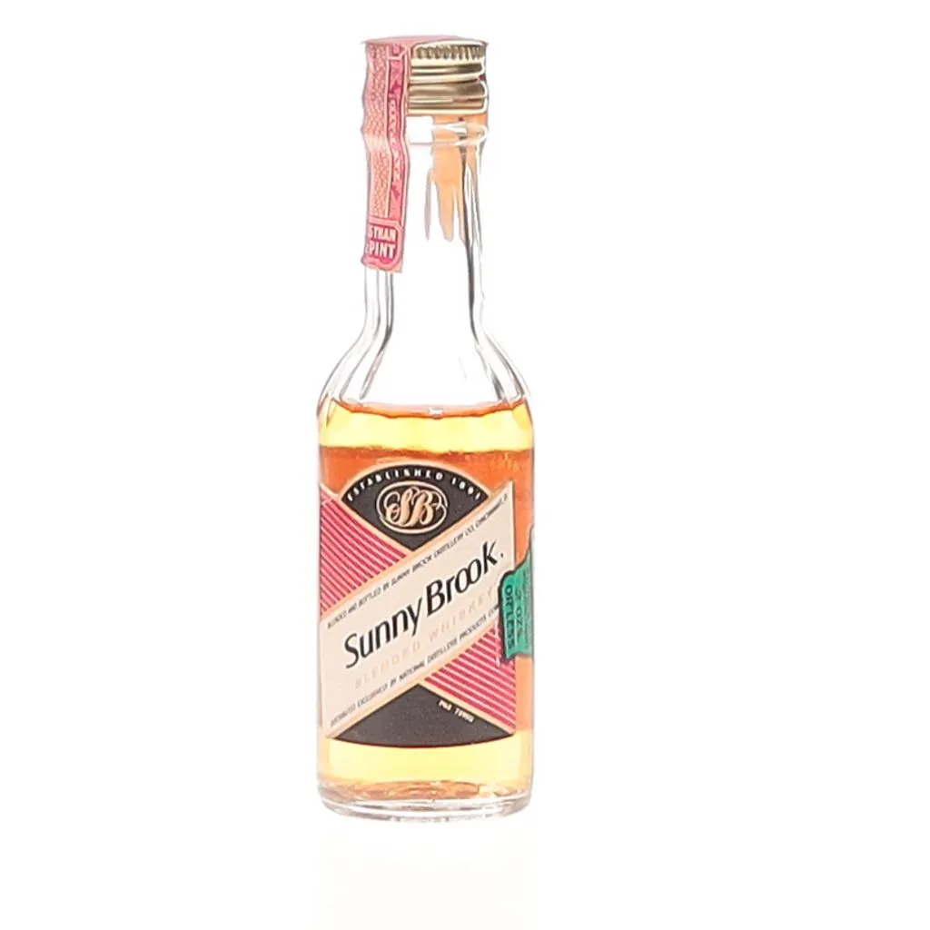 Sunny Brook Blended Whiskey 1970s Miniature
