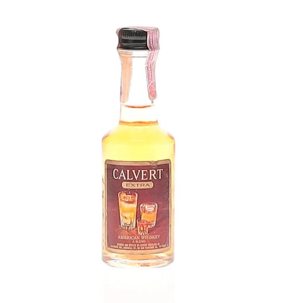 Calvert Extra American Whiskey 1980s Miniature