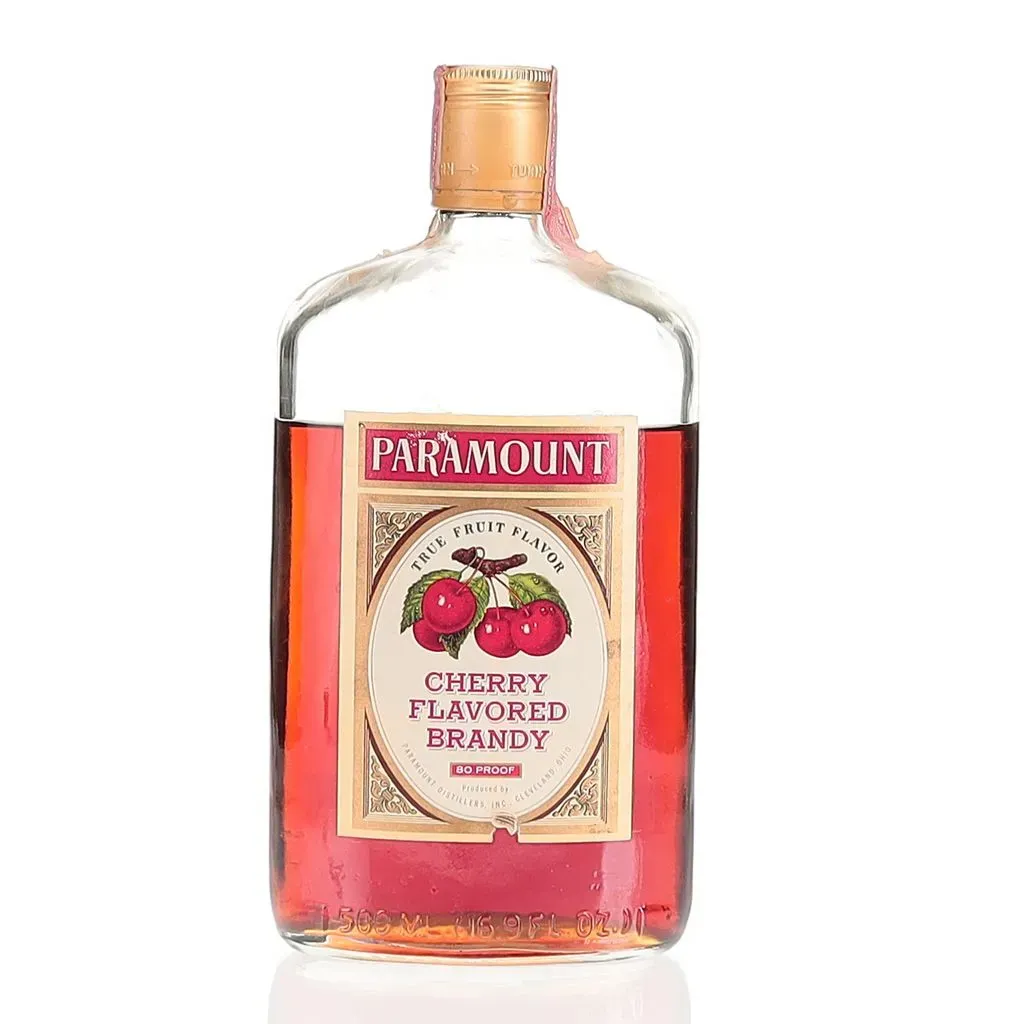 Paramount Cherry Flavoured Brandy Early 1980s Bottling