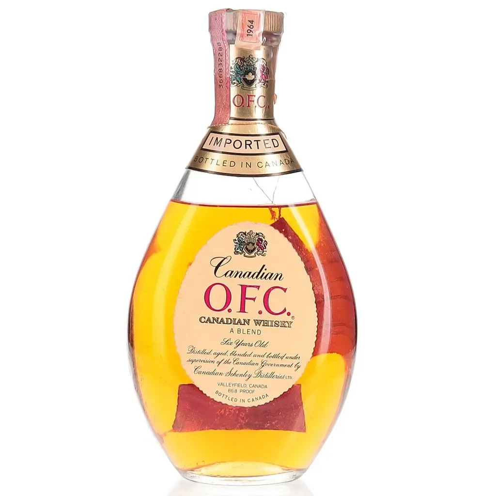 O.F.C 1964 6 Year Canadian Whiskey