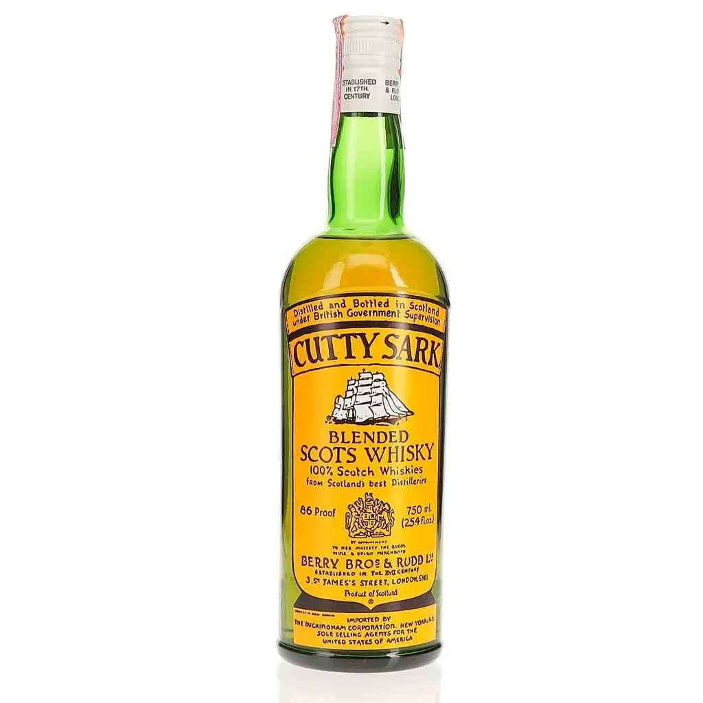 Cutty Sark Mid 1970s Bottling