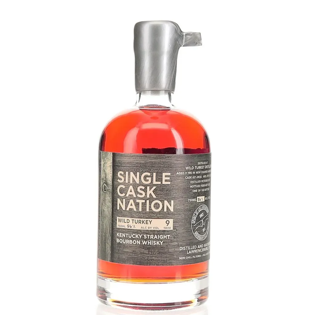 Wild Turkey 2012 9 Year Single Cask #21-0036 Single Cask Nation