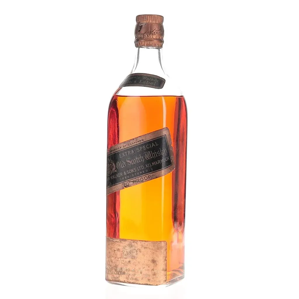 1960年代流通　Johnnie Walker Red & Black BAXUS - Johnnie Walker Black Label 1960s Bottling