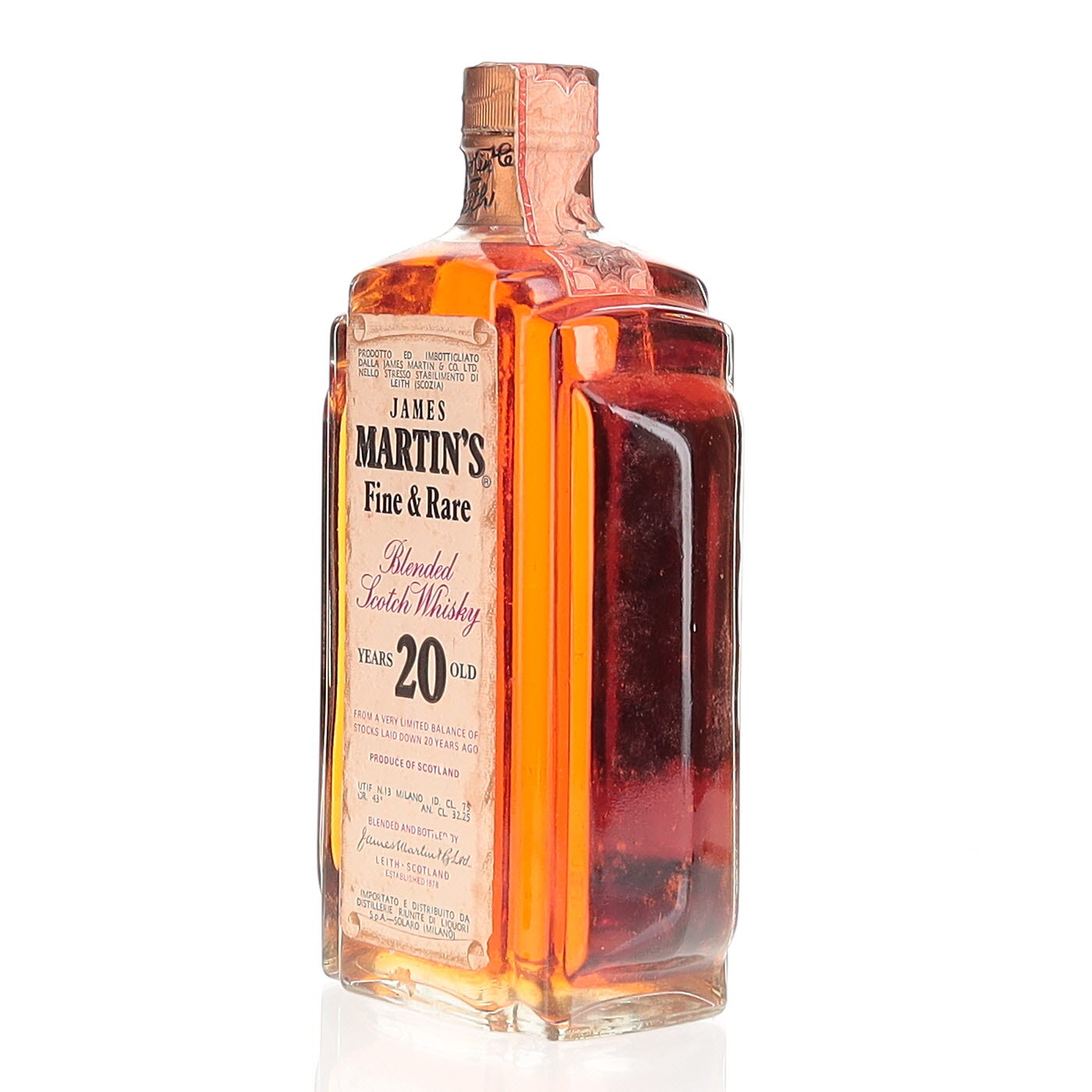 JAMES MARTIN'S 20年 ブレンデッドスコッチウイスキー BAXUS - James Martin's 20 Year Fine & Rare 1970s Bottling
