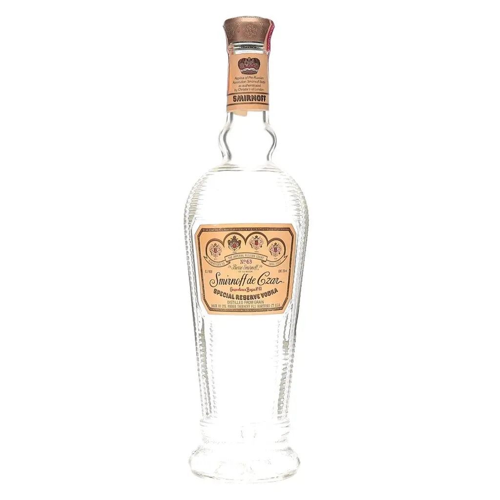 BAXUS - Smirnoff De Czar No. 63 Replica Bottle