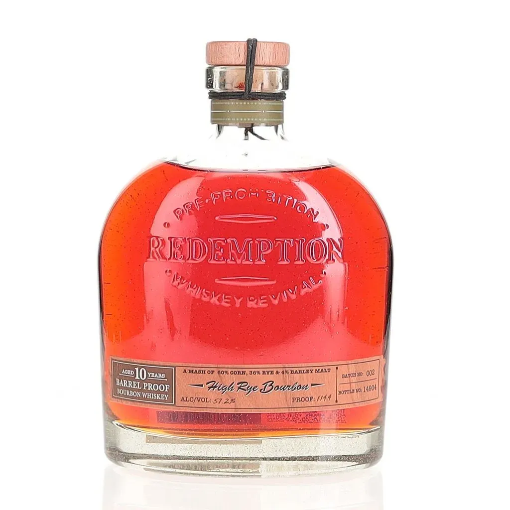 Redemption 10 Year Barrel Proof Bourbon Batch 2
