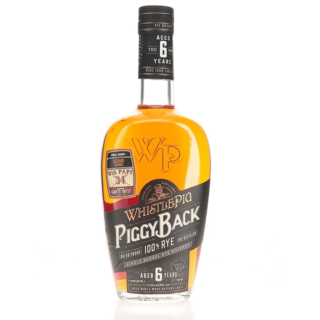 WhistlePig 6 Year Single Barrel Rye Big Papi David Ortiz Pick