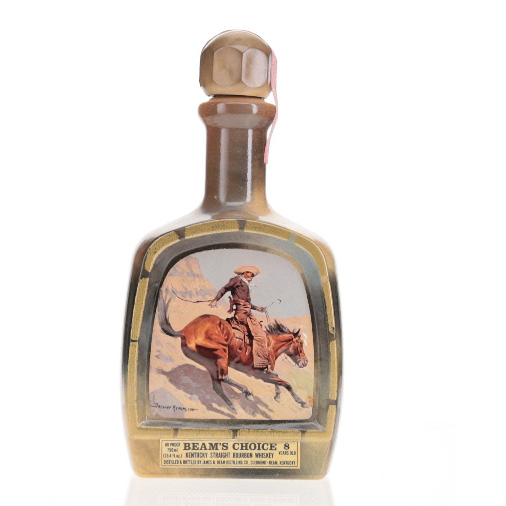 BAXUS - Beam's Choice 8 Year Frederic Remington Decanter 1979 Bottling