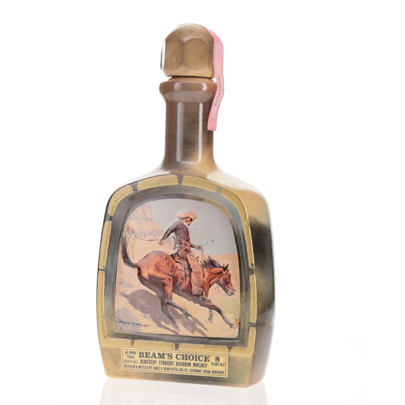 BAXUS - Beam's Choice 8 Year Frederic Remington Decanter 1979 Bottling