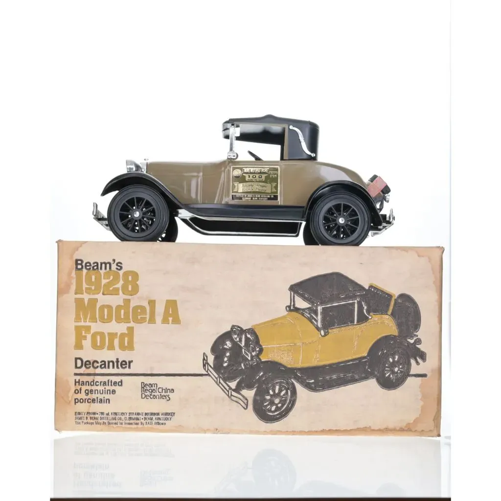 BAXUS - Beam 100 Month 1928 Ford Model A Decanter 1980s Bottling