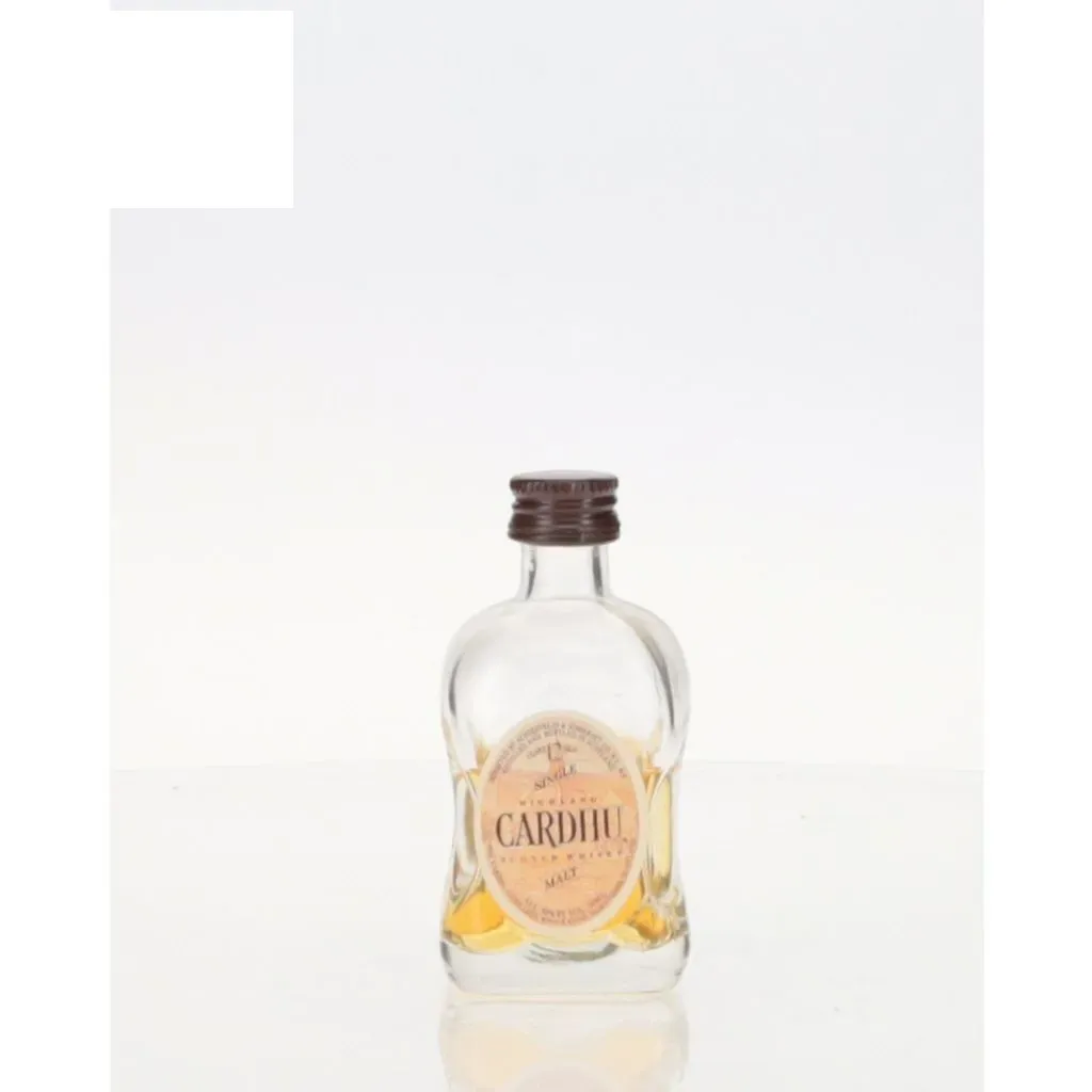 Cardhu 12 Year 1980s Miniature