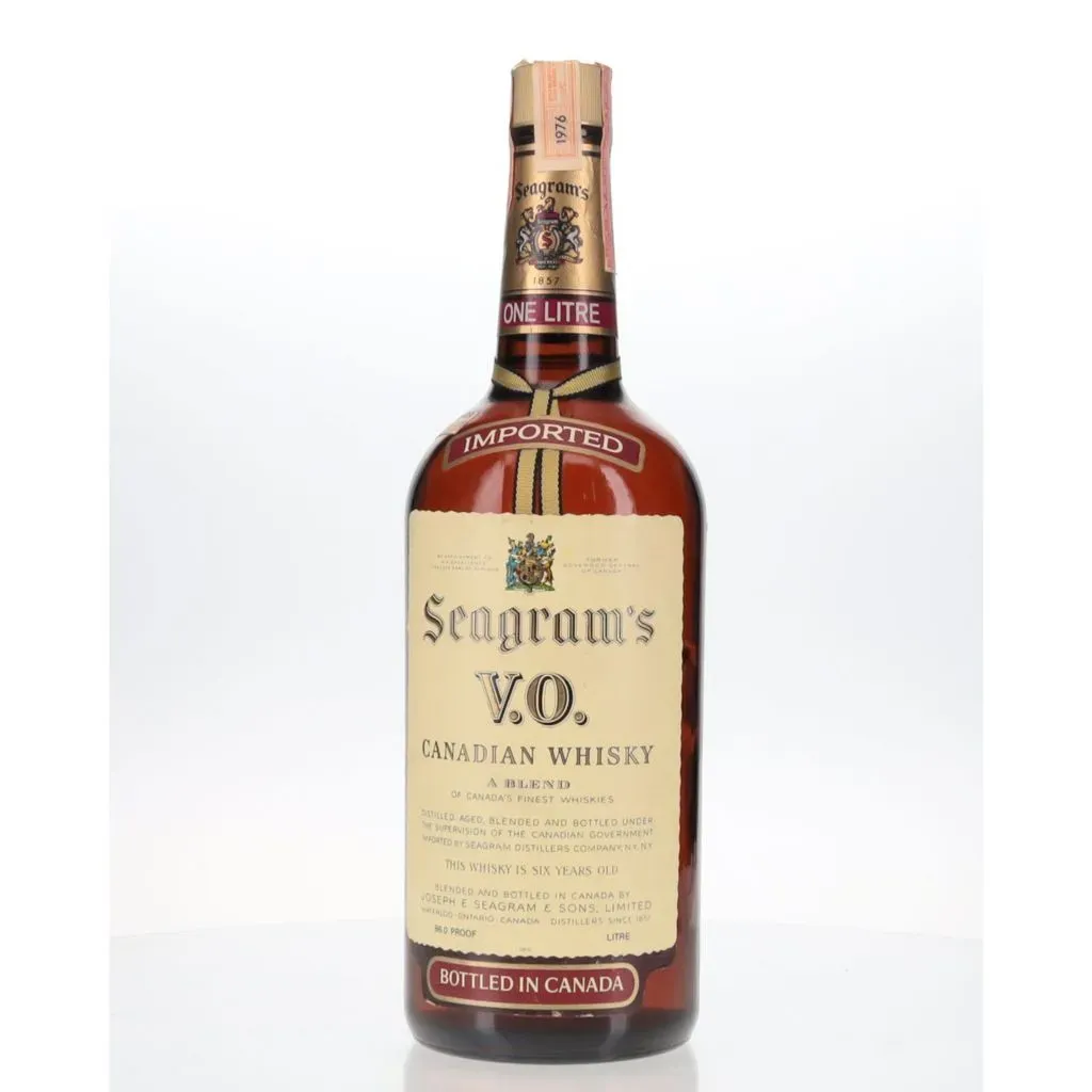BAXUS - Seagram's V.O 1976 Vintage 6 Year Liter