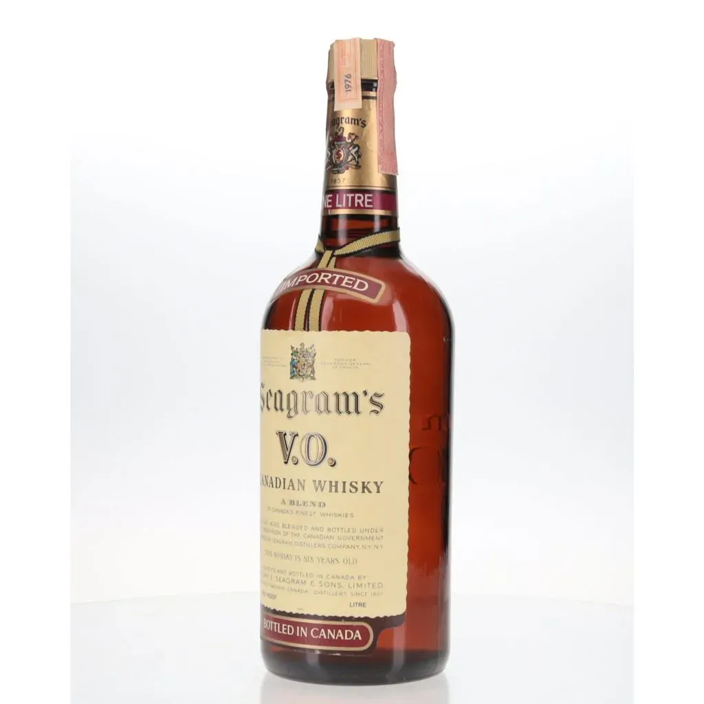 古酒 Seagram's V.O. 6年熟成ウイスキー 1973年製まとめて5本 Buy Seagram's VO 1973 Canadian Whiskey | Canadian Whiskey | Flask
