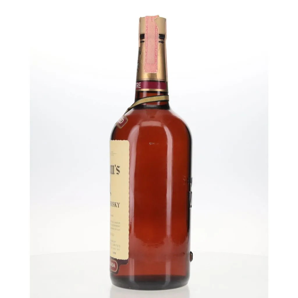 古酒 Seagram's V.O. 6年熟成ウイスキー 1973年製まとめて5本 BAXUS - Seagram's V.O 1976 Vintage 6 Year Liter