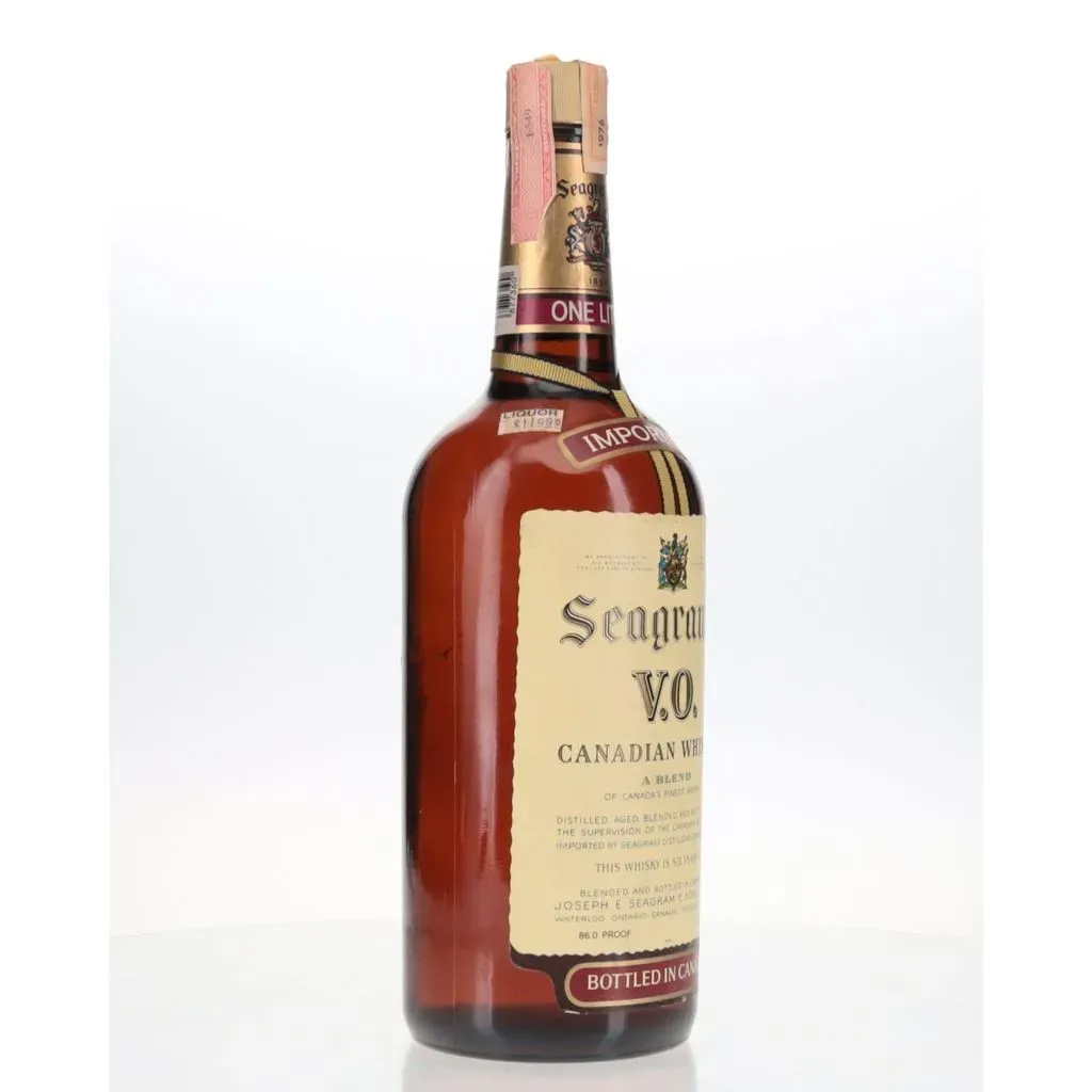 BAXUS - Seagram's V.O 1976 Vintage 6 Year Liter