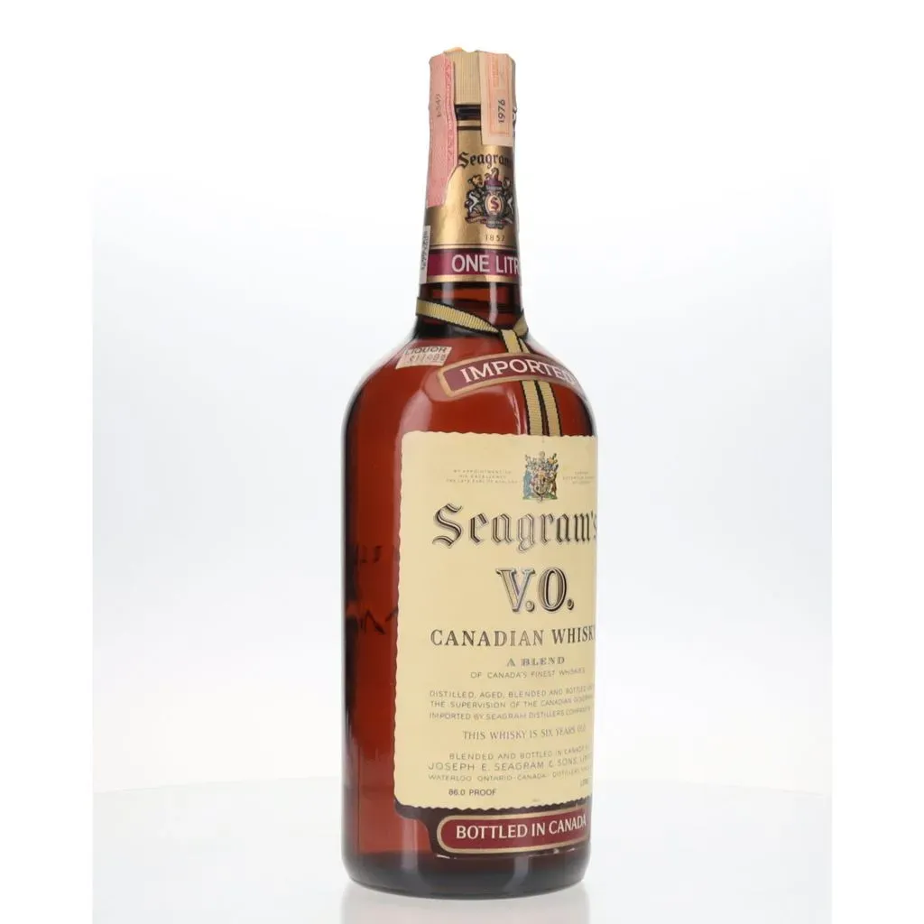 BAXUS - Seagram's V.O 1976 Vintage 6 Year Liter