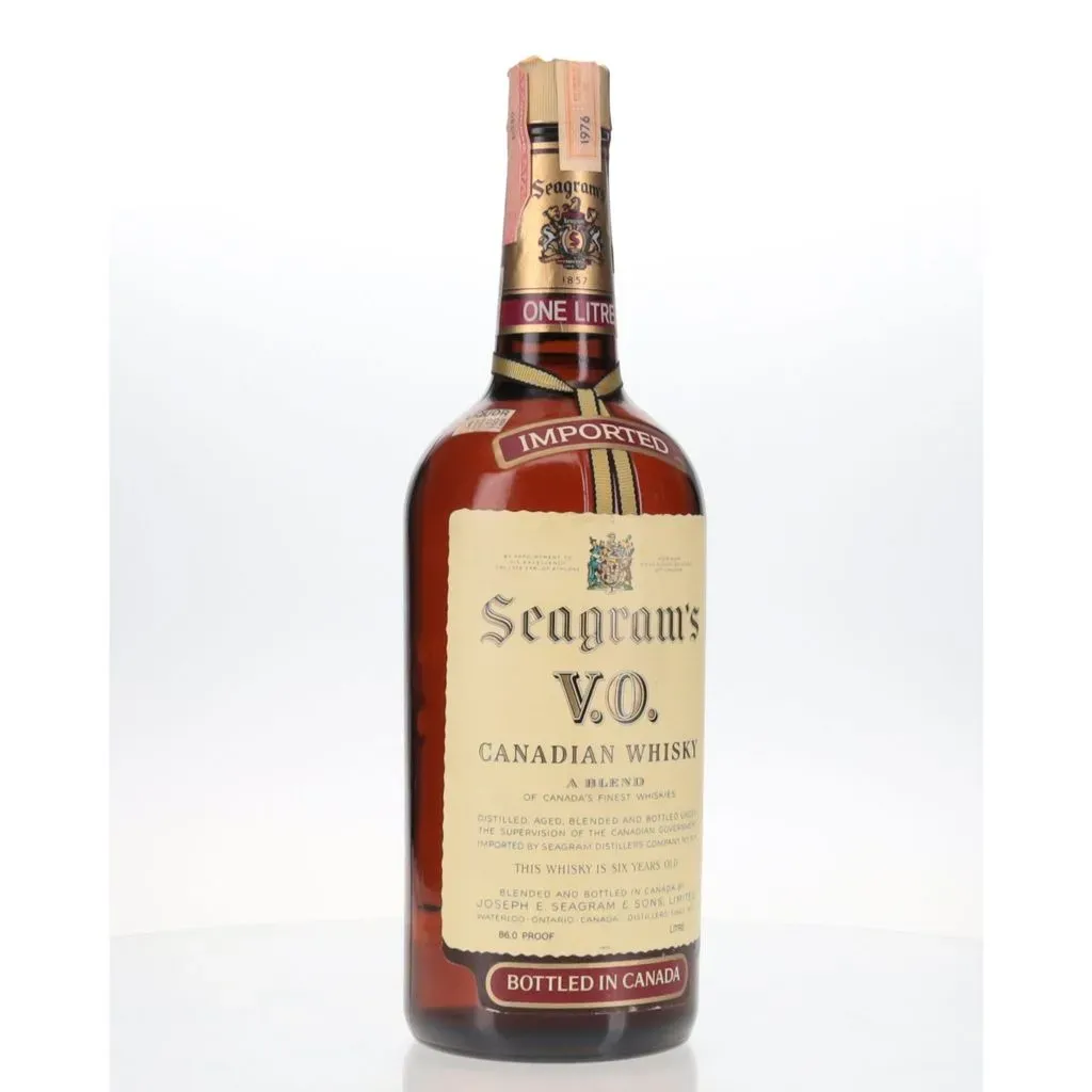 BAXUS - Seagram's V.O 1976 Vintage 6 Year Liter