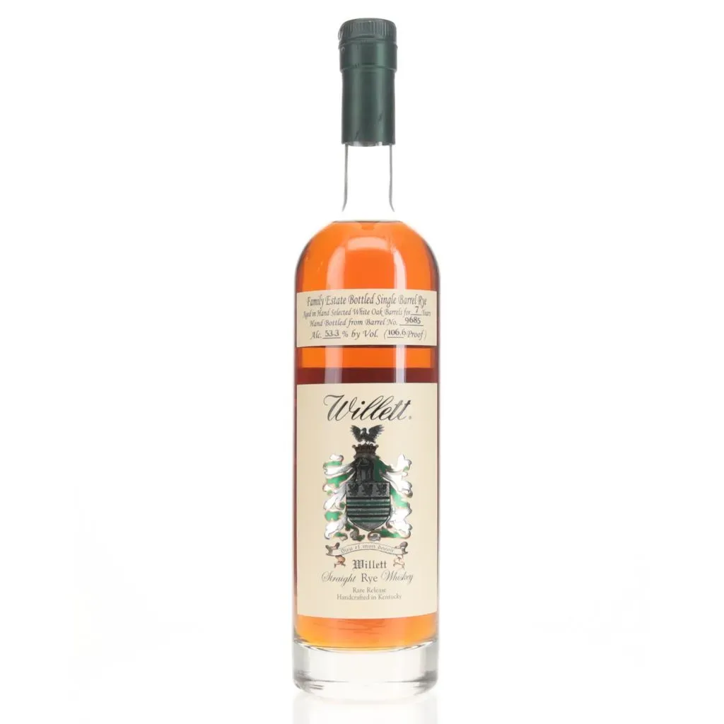 Willett 7 Year Single Barrel Rye #9685 For Left Bank W&S