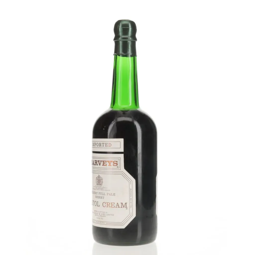 フランス　vintage sherry bottle BAXUS - Harveys Bristol Cream Sherry 1970s Bottling