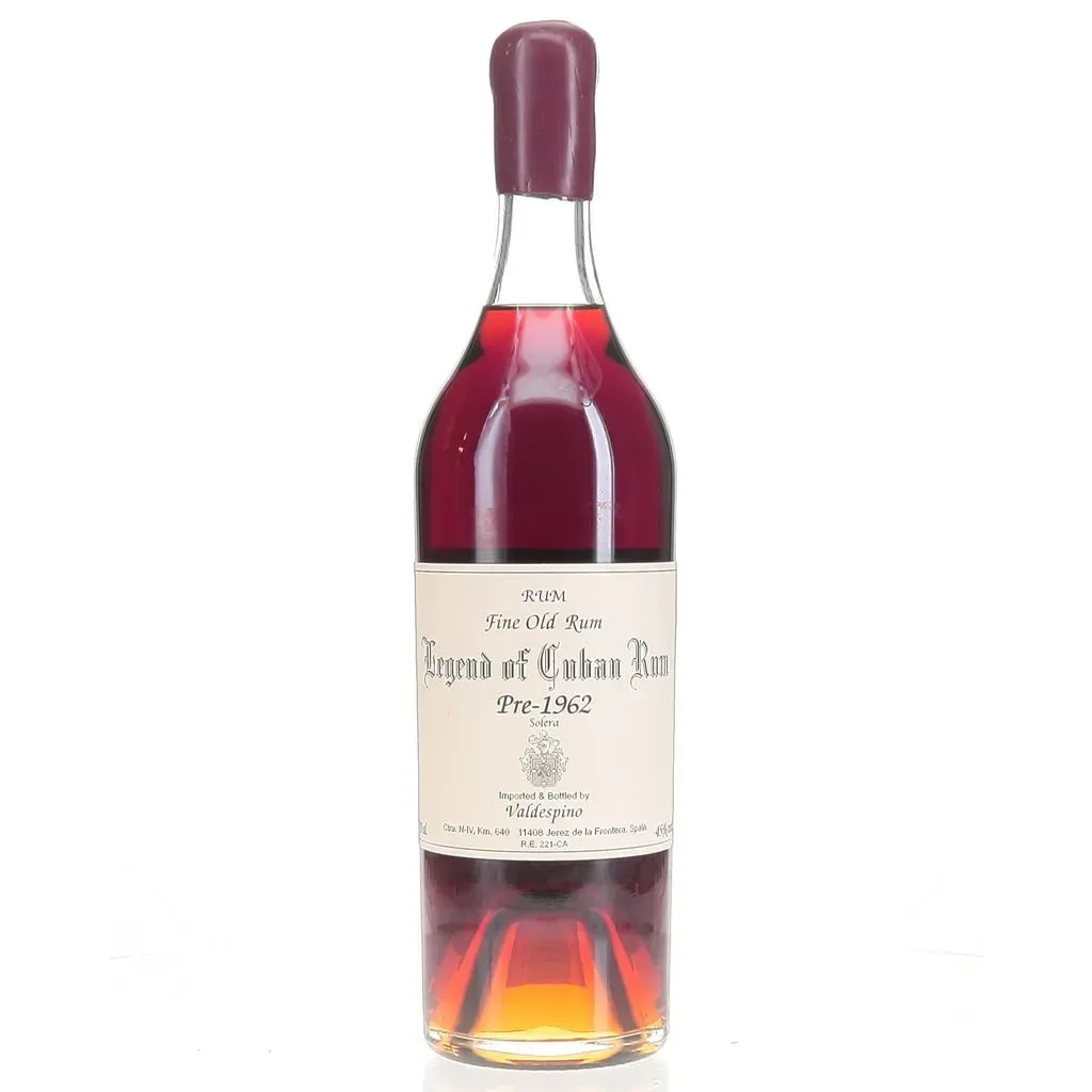 レジェンドオブキューバンラム Pre-1962 Valdespino BAXUS - Valdespino Pre-1962 Solera Cuban Rum